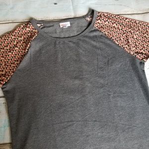 Lularoe Julia pencil dress raglan sleeve